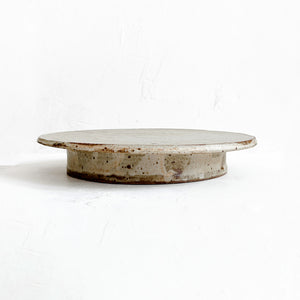 Mitsuko Cake Stand in Olive and Cream