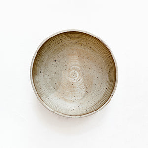 Mitsuko Serving Bowl in Olive and Cream