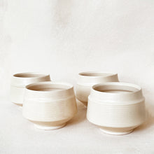 Load image into Gallery viewer, Ceramic Cups in Eggshell