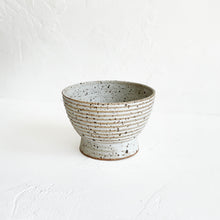 Load image into Gallery viewer, Lined Pedestal Offering Bowl in Quail