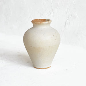 Bud Vase in Warm White