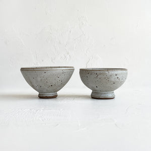 Small Bowl in Speckled White