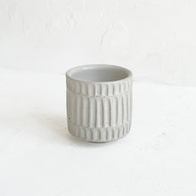 Load image into Gallery viewer, Carved Cortado Cup in Pearl