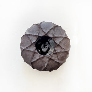 Large X Pot in Brown