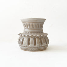 Load image into Gallery viewer, Carved Vase in Satin White
