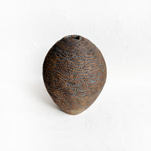 Load image into Gallery viewer, Large Coiled Vase in Brown