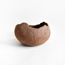 Load image into Gallery viewer, XL Coiled Bowl in Brown