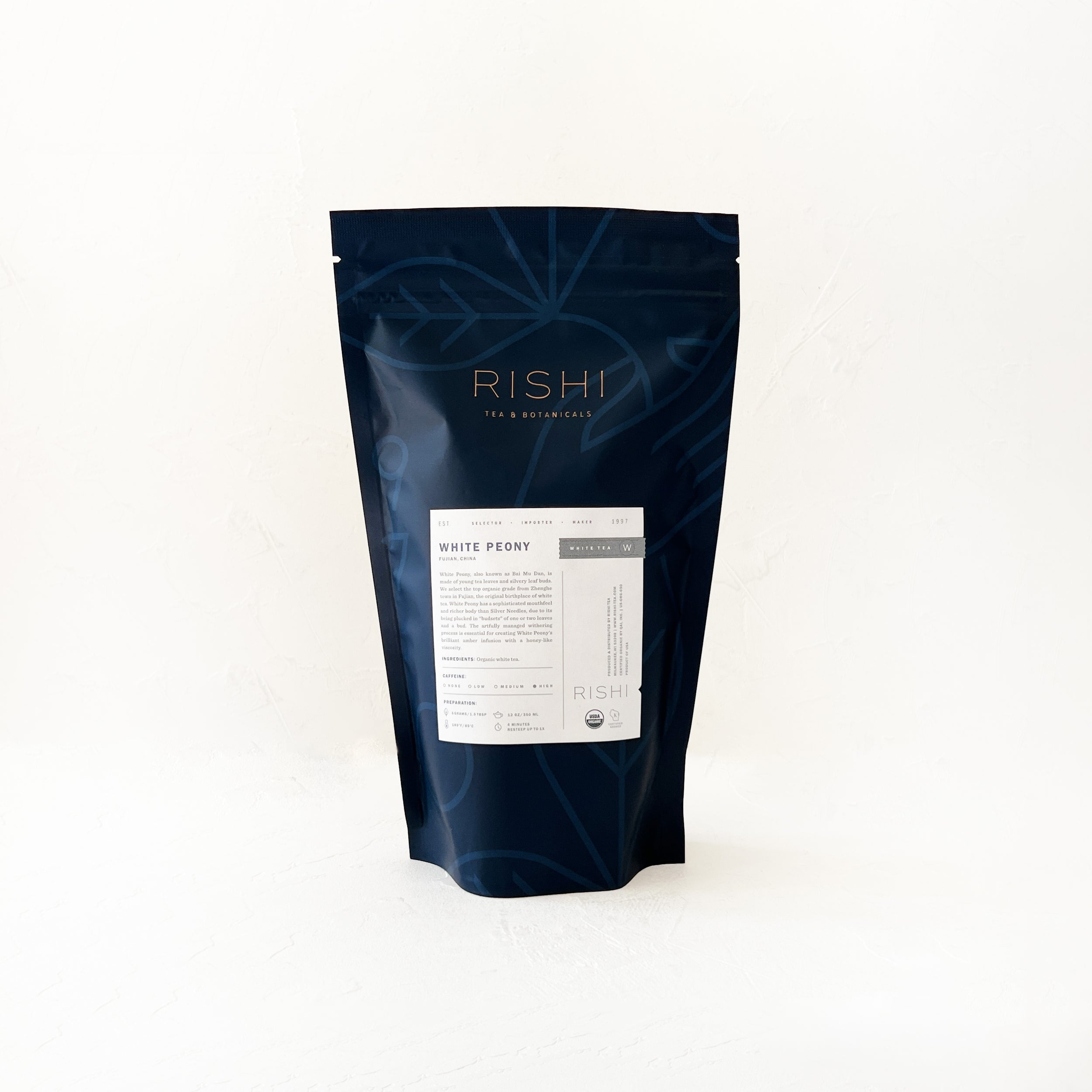 Organic Peony White Loose Tea