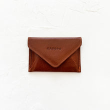 Load image into Gallery viewer, Mini Envelope Wallet in Caramel