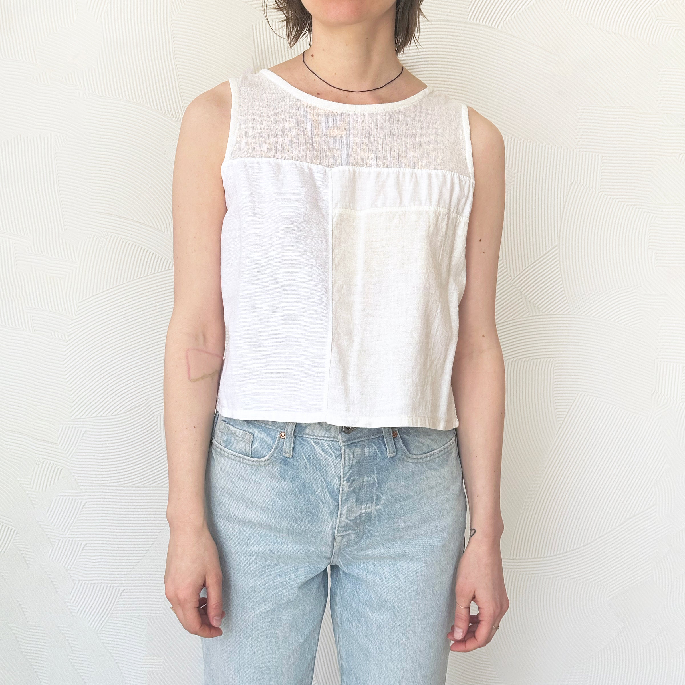 Patchwork Tank Top