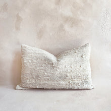 Load image into Gallery viewer, Ivory Heavy-Knit Wool Pillow