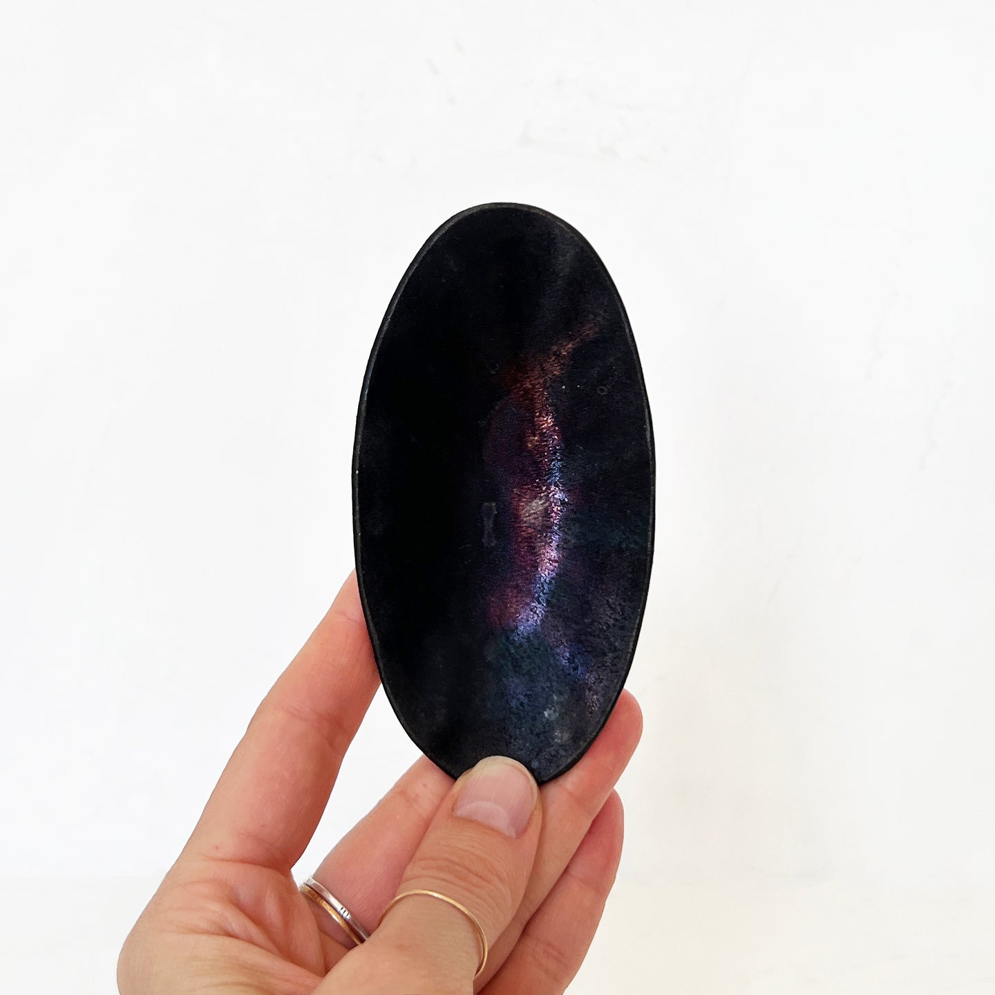 Japanese Black Metalic Dish