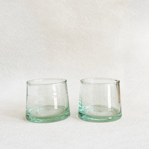 Vintage Glass Mezcal Cups
