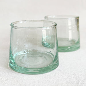 Vintage Glass Mezcal Cups
