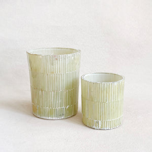 Vintage Glass Tea Light Holders