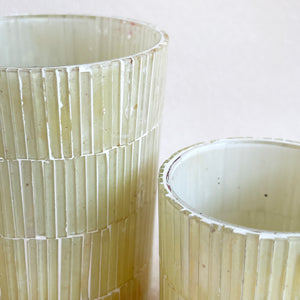 Vintage Glass Tea Light Holders