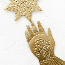 Load image into Gallery viewer, Milagros Golden Hand with Star