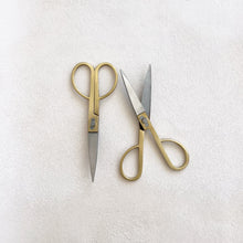 Load image into Gallery viewer, Brass Utility Scissors