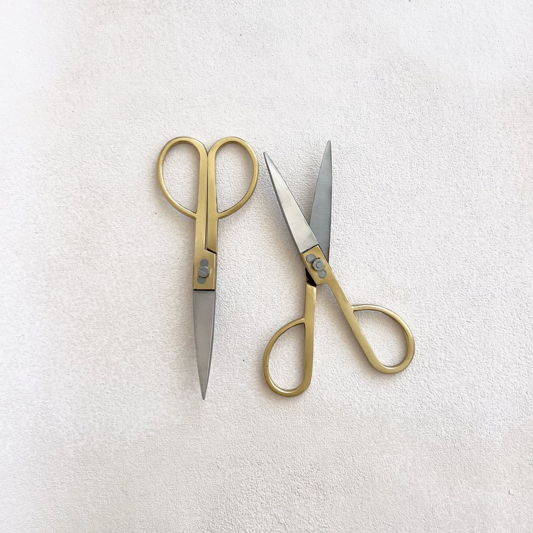 Brass Utility Scissors