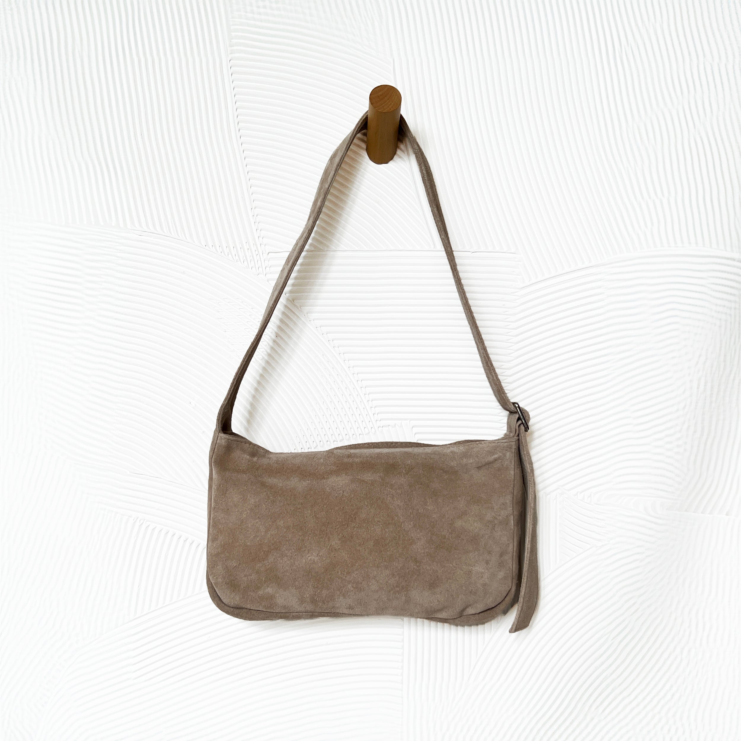 Baby Jane in Travertine Suede