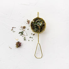 Load image into Gallery viewer, Woven Brass Tea Strainer