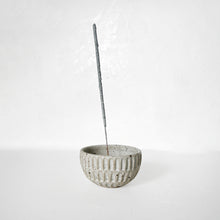 Load image into Gallery viewer, Small Carved Incense Bowl in Granite
