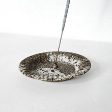 Load image into Gallery viewer, Small Carved Incense Dish in Lichen