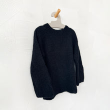 Load image into Gallery viewer, Luca Alpaca Sweater in Black