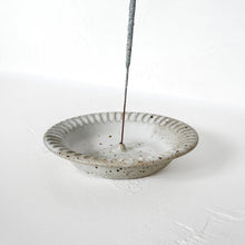 Load image into Gallery viewer, Small Carved Incense Dish in Granite