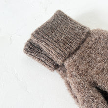 Load image into Gallery viewer, Alpaca Boucle Mittens in Taupe