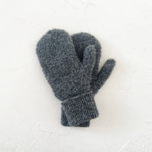 Load image into Gallery viewer, Alpaca Boucle Mittens in Stone