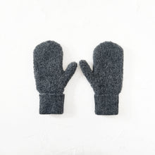 Load image into Gallery viewer, Alpaca Boucle Mittens in Stone