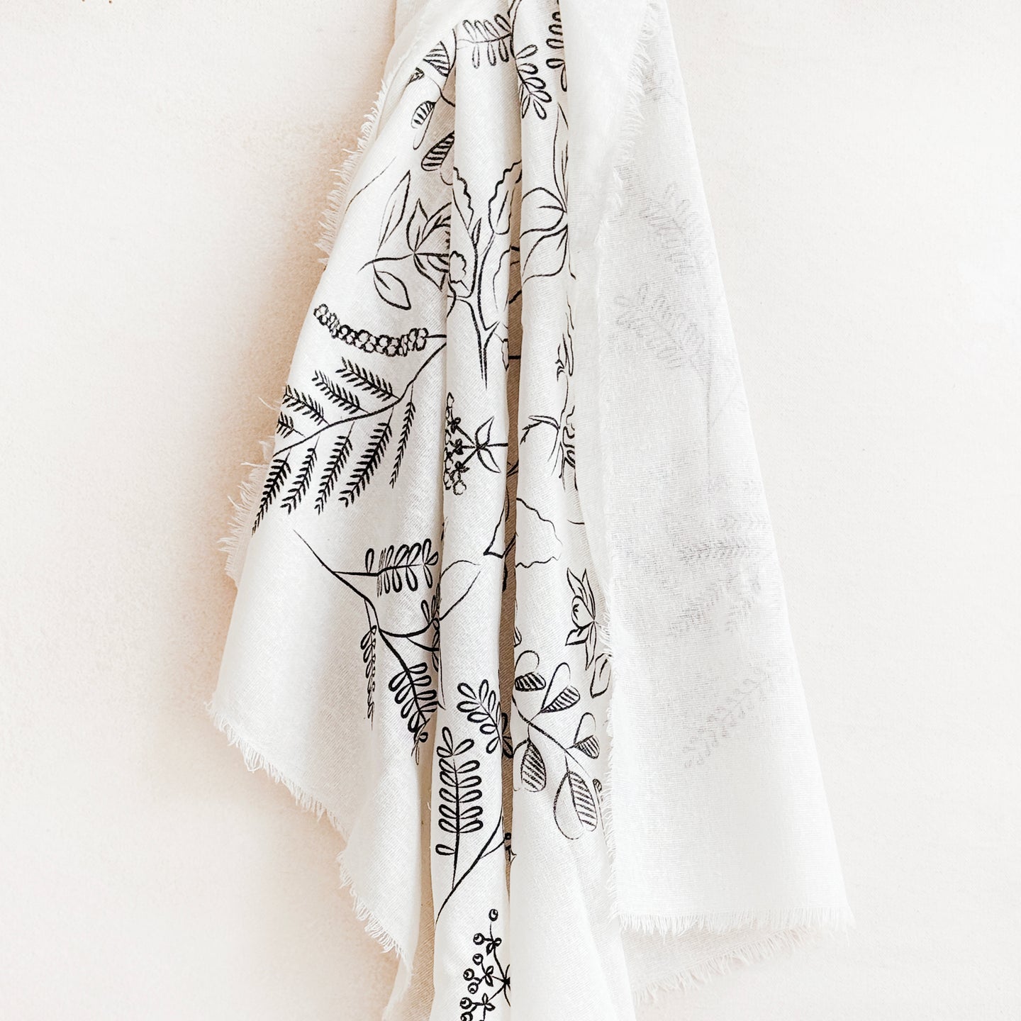 Botanical Print Naturally Dyed Bandana