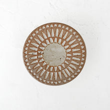 Load image into Gallery viewer, Chrysanthemum Lidded Vessel in Granite