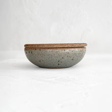 Load image into Gallery viewer, Chrysanthemum Lidded Vessel in Glacier