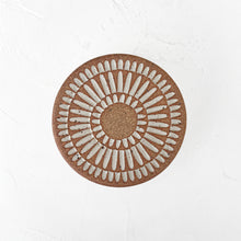 Load image into Gallery viewer, Medium Chrysanthemum Lidded Vessel in Granite