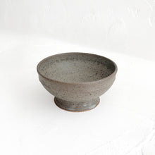 Load image into Gallery viewer, Lined Pedestal Offering Bowl in Driftwood