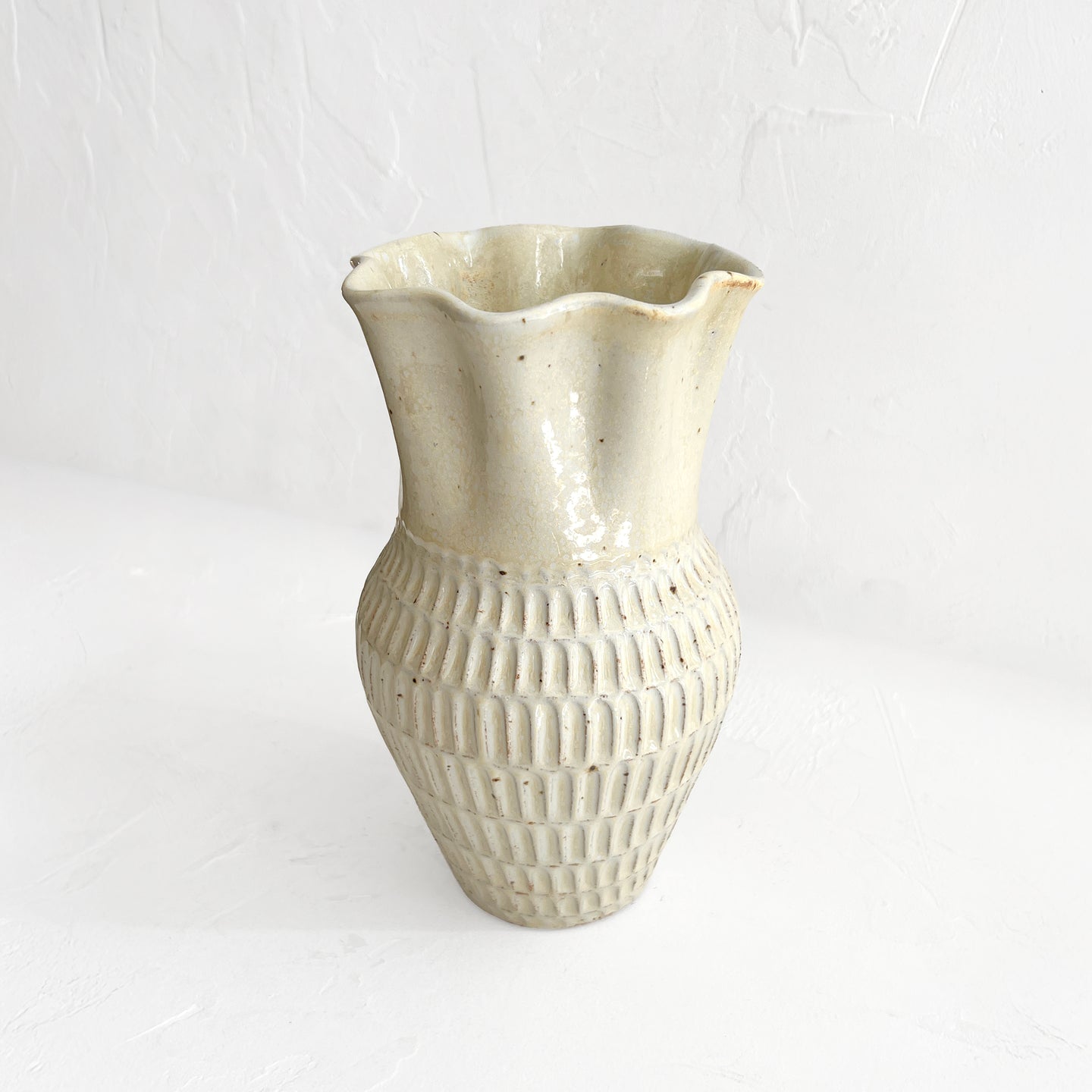 Datura Vase in Citrine