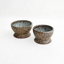 Load image into Gallery viewer, Small  Pedestal Offering Bowl in Lichen
