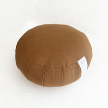 Load image into Gallery viewer, Meditation Cushion in Camel Brown