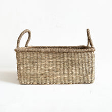 Load image into Gallery viewer, Seagrass Storage Basket with Handles