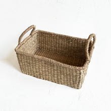 Load image into Gallery viewer, Seagrass Storage Basket with Handles
