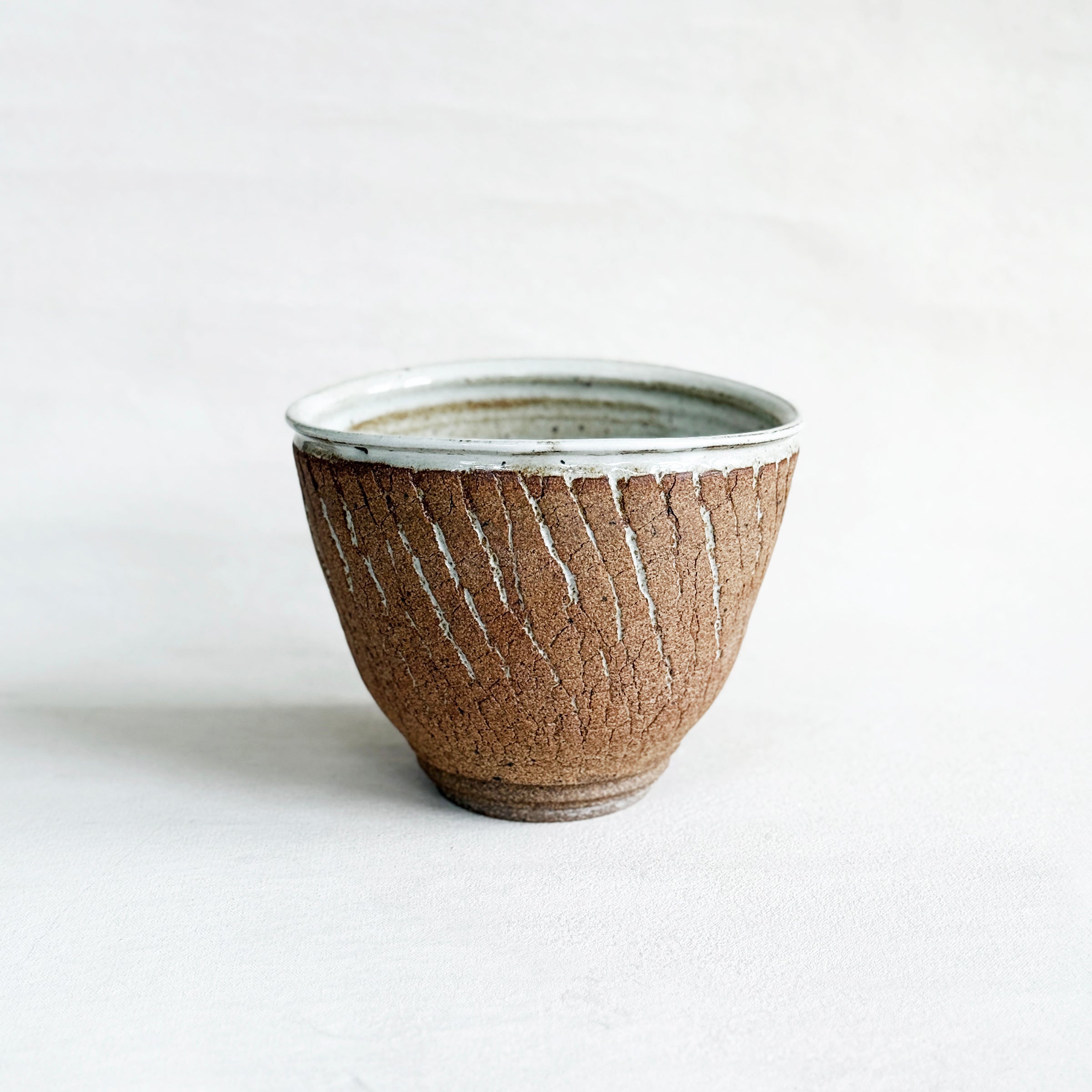 Crackle Pot in Rust
