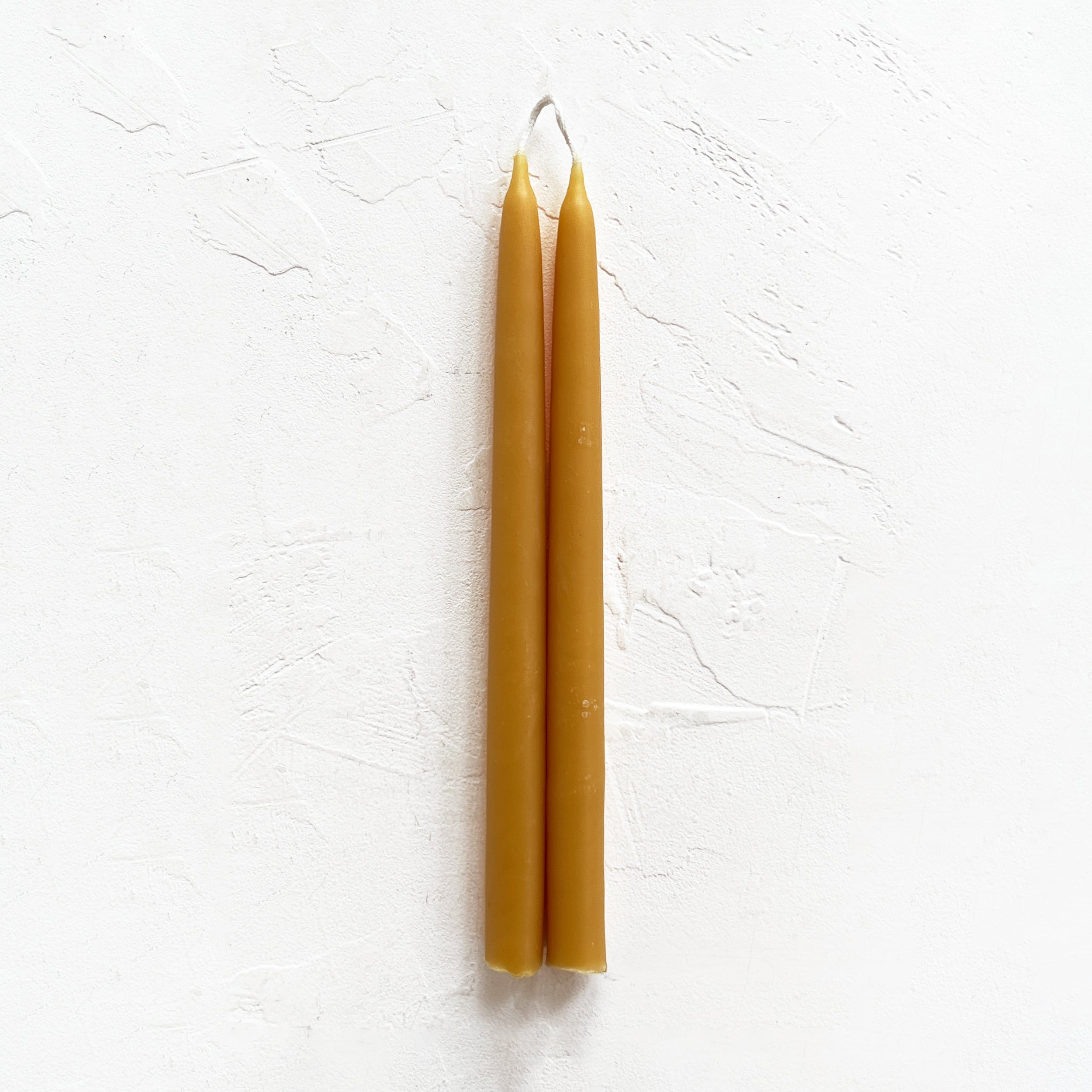 Hand Dipped Tapers in Natural