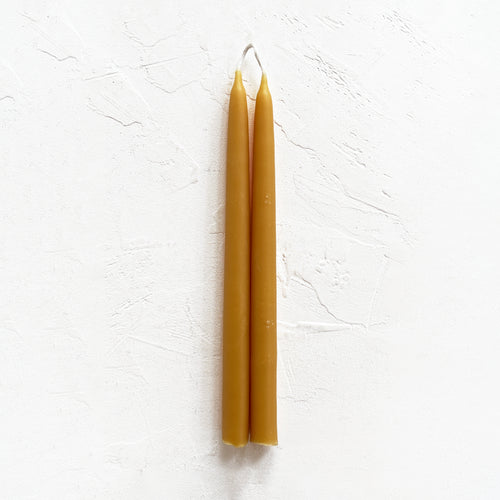 Hand Dipped Tapers in Natural