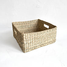 Load image into Gallery viewer, Punto Square Seagrass Storage Basket