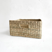 Load image into Gallery viewer, Punto Square Seagrass Storage Basket