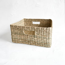 Load image into Gallery viewer, Punto Square Seagrass Storage Basket