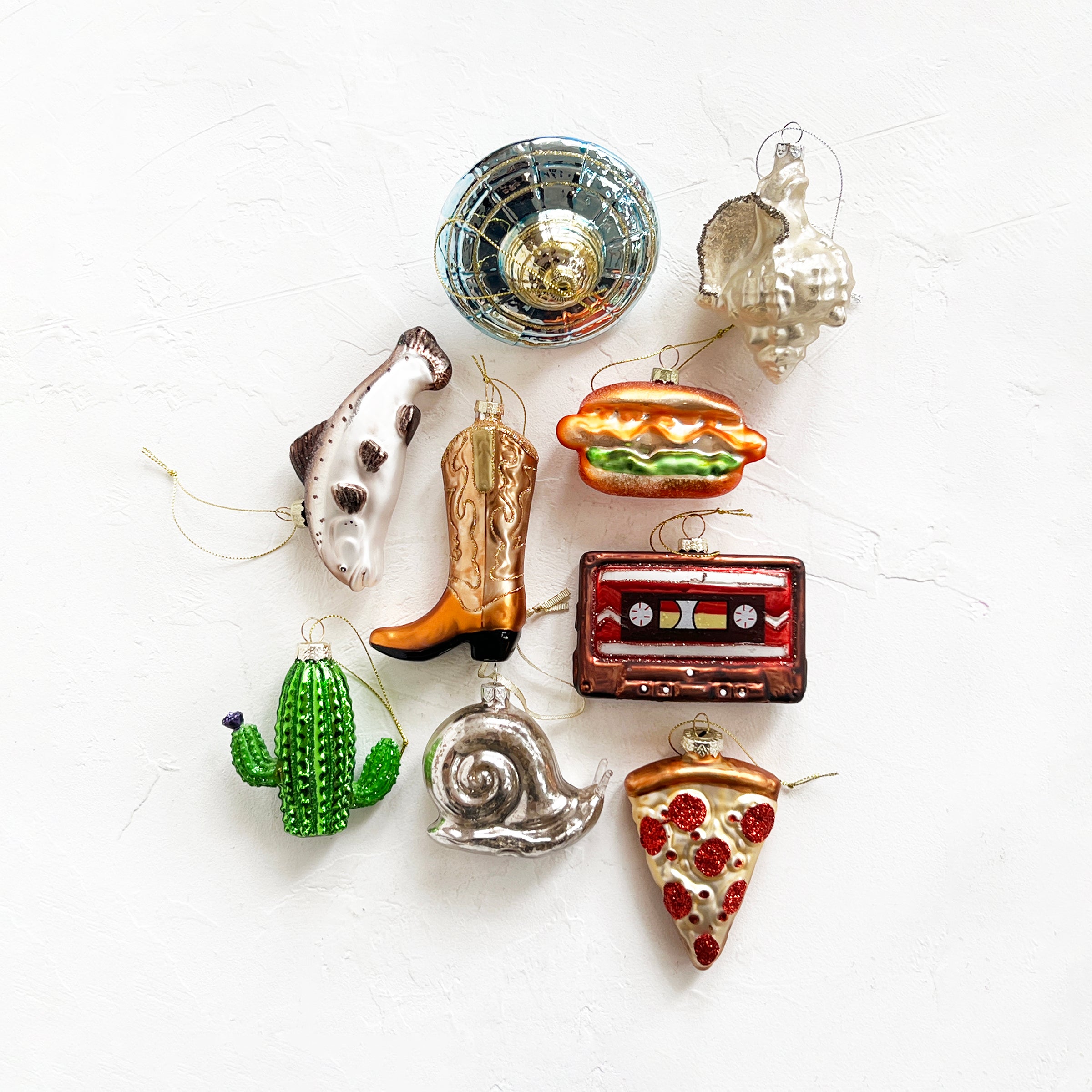 Assorted Glass Ornaments