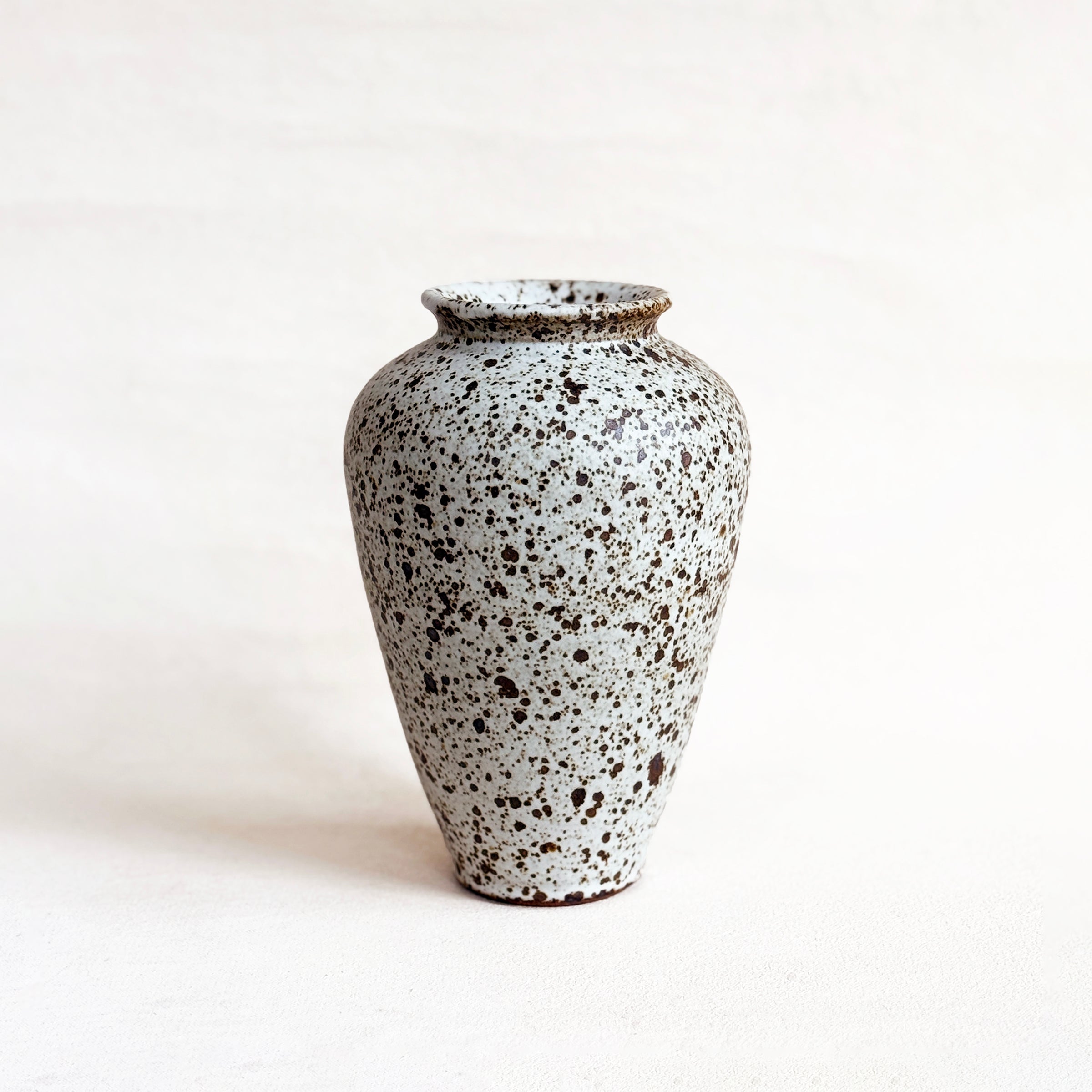 Tall Speckled Vase